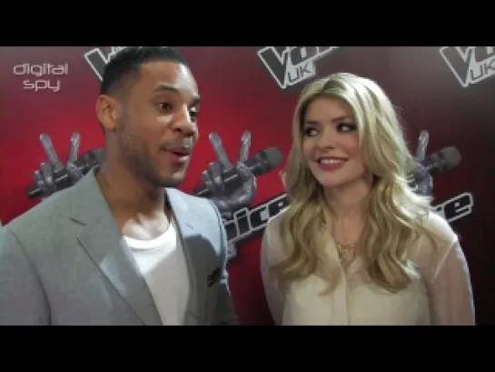 DIGITAL SPY - Reggie and Holly on The Voice UK