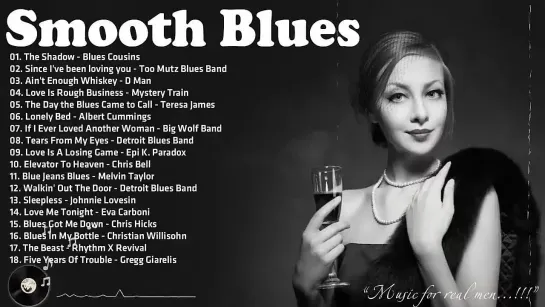 Best Of Smooth Blues Music - Relaxing Blues Music In The Bar Modern Electric Blues