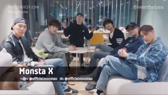 [VK][12.04.2020] MONSTA X | Triller Fest