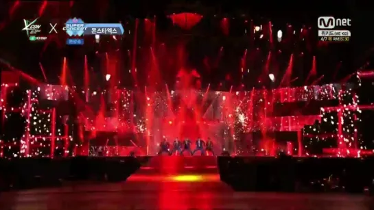 [RAW|VK][02.04.2016] Monsta X - Intro + Hero + Trespass KCON 2016 Abu Dhabi