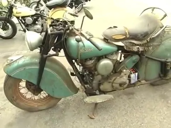 1948 Indian Chief motorcycle comes back to life after 40 years