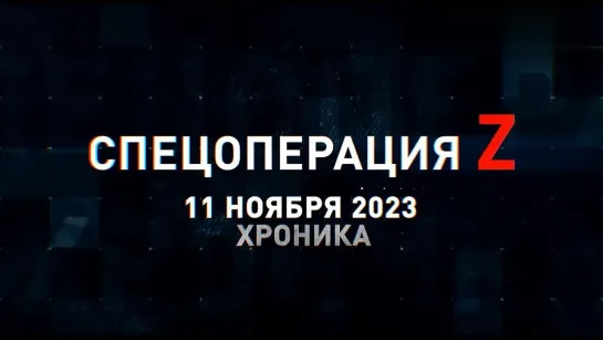 Спецоперация Z хроника главных военных событий 11 ноября