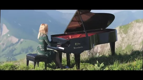 Liszt Consolation no 3 on top of Swiss mountain