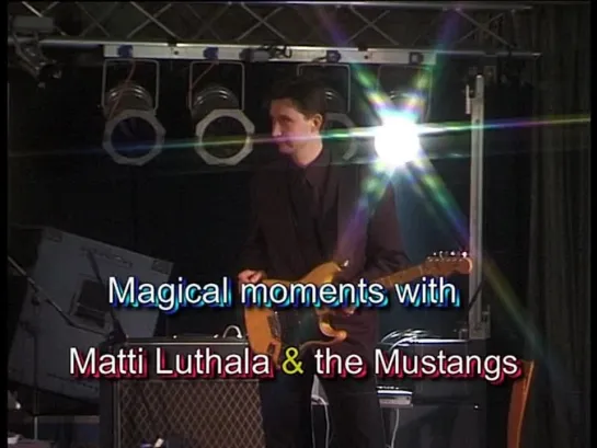 Matti Luthala and the Mustangs  in concert