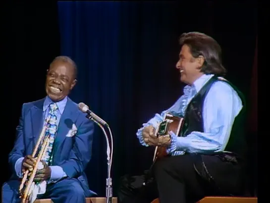 Louis Armstrong — Blue Yodel #9 (Standin On The Corner) • The Best Of The Johnny Cash TV Show 1969 -1971