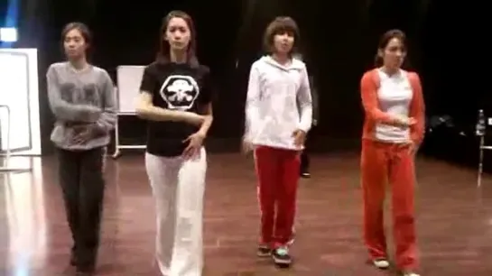 SNSD Yoona, Yuri, Hyoyeon, Sooyoung 'Rhythm Nation' (Practice Room)