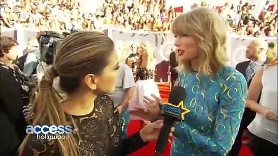 Taylor Swift Access Hollywood VMA's Interview