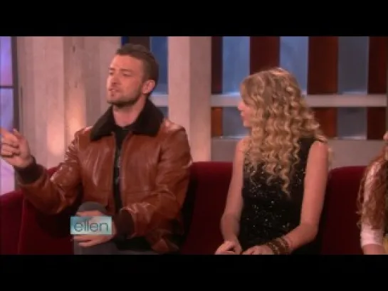 Taylor Swift & Justin Timberlake - interview Ellen Show HD