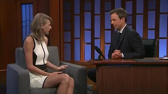 Taylor Swift on Seth Mayers show