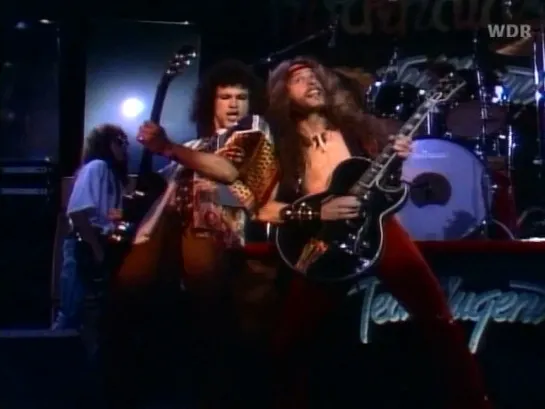 Ted Nugent - Stranglehold (Live At Rockpalast, WDR Studio-L, Cologne, Germany, 1976) Full HD 1080p.