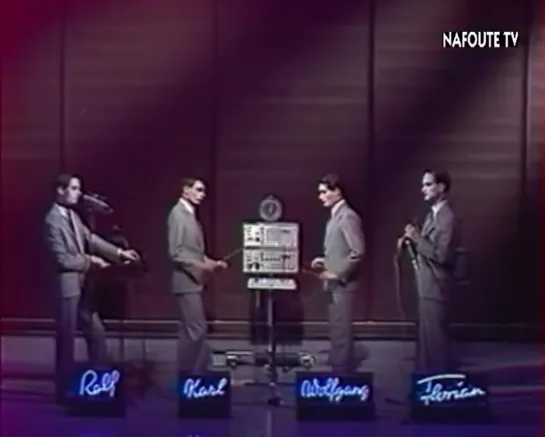 Kraftwerk - Radioaktivität @ French TV 1978