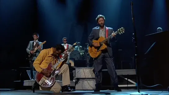 Chuck Berry — Wee Wee Hours / Vocals, Guitar – Eric Clapton • Hail! Hail! Rock n Roll