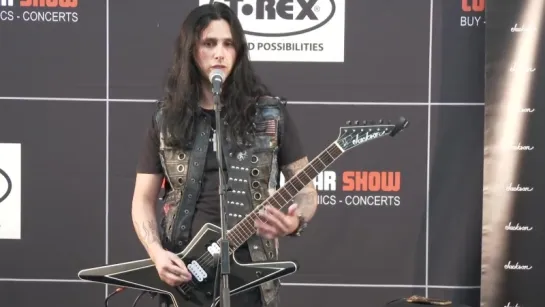 Gus G at the Copenhagen Guitar Show (2017)