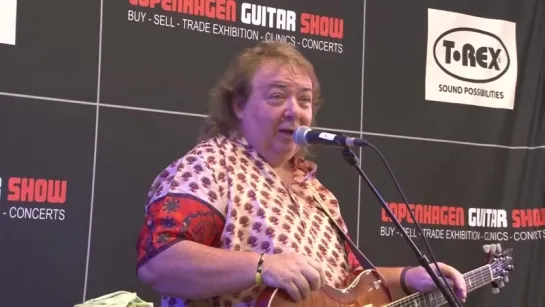 Bernie Marsden at the Copenhagen Guitar Show (2014)