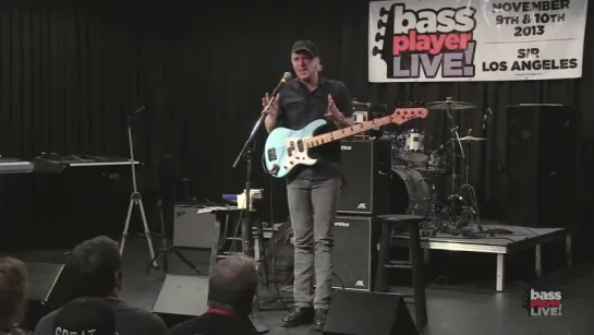 Billy Sheehan - Bass Player Live! Clinic (2013)