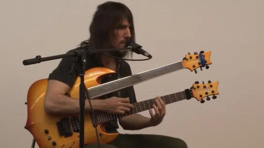 Ron Thal (aka Bumblefoot) at the Copenhagen Guitar Show (2013)