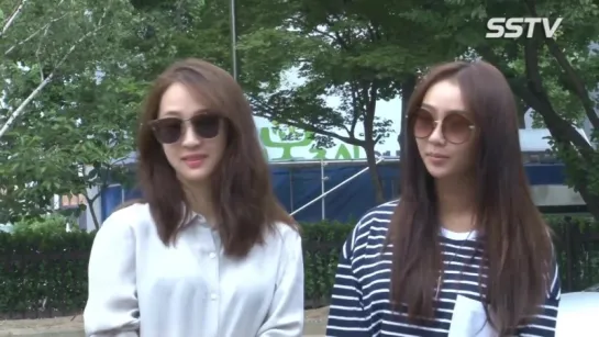 160701 SISTAR arrived at Music Bank