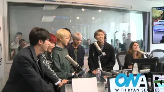 `VIDEO` #KIISCampus Surprise with BTS  On Air with Ryan Seacrest.