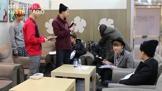 RADIO:CUT | 140301 | BTS  - Waiting room @ Super Junior Kiss the Radio