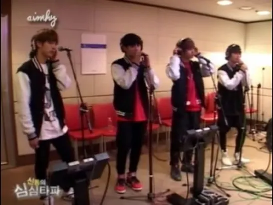 RADIO | 131001 | BTS @ Shindong SSTP singing “You’re my” by Taeyang