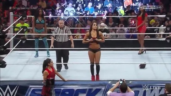 Nikki Bella vs  Naomi