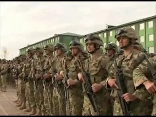 The 33rd Battalion of Georgian Armed Forces is Leaving for Afghanistan