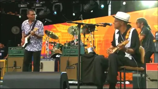 Robert Cray with Jimmie Vaughan and Hubert Sumlin - Killing Floor (Live at Crossroads Guitar Festival on 26 June 2010)