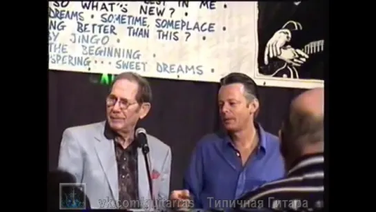 Chet Atkins presents Tommy Emmanuel his C.G.P. award - THE RAREST VIDEO YOULL EVER SEE!