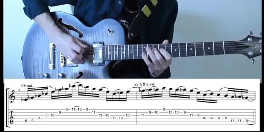 JazzFusion guitar lesson - Evgeny Pobozhiy