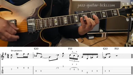 10 Pat Martino Jazz Guitar Licks (Cisco) - Lesson With Tab and Analysis