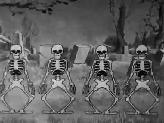 Walt Disney - The Skeleton Dance