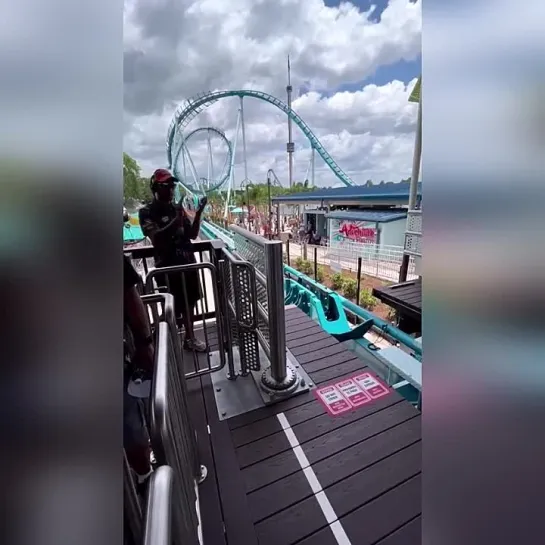 Американские горки стоя 🎢