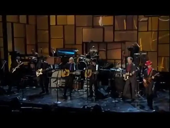 Prince, Tom Petty, Steve Winwood, Jeff Lynne and others -- "While My Guitar Gently Weeps"