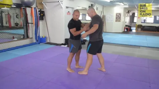 How to do a Yoel Romero Inside Leg Trip Takedown