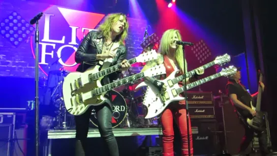 Lita Ford & Lzzy Hale "Close My Eyes Forever" Live Webster Hall New York April 27, 2016