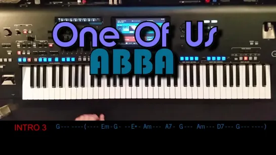 One Of Us - Abba, Cover, eingespielt mit titelbezogenem Style auf Yamaha Genos