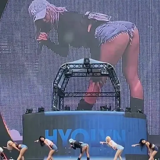 [FANCAM] 220813 HYOLYN - Touch My Body @ Water Bomb (Suwon)