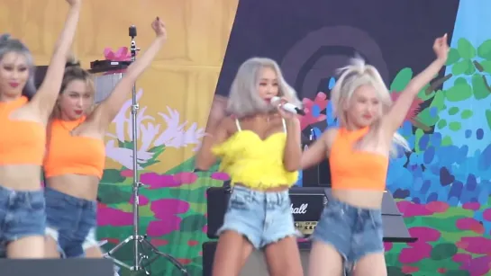 [FANCAM] 220610 HYOLYN @ Blue Spring Festival