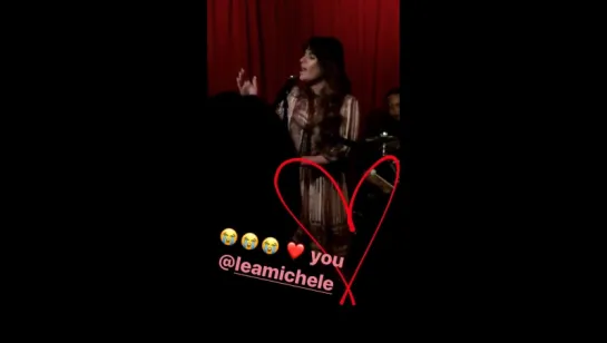 Clips of Lea performing at The Hotel Cafe via Jenna Hipp (January 23, 2017)