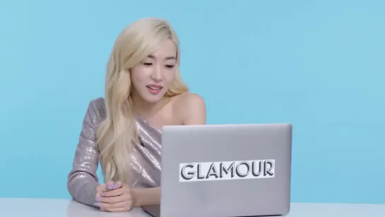 Tiffany Young Watches Fan Covers on YouTube ¦ Glamour