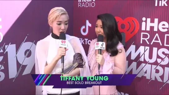 [CLIP] Tiffany Young at iHeartRadio Music Awards (190314)