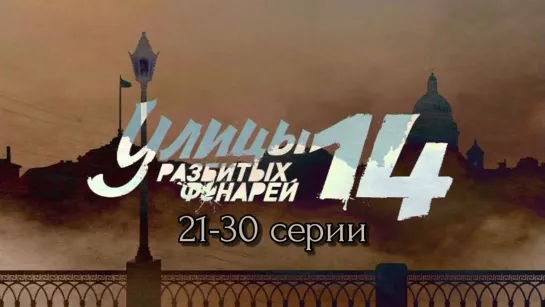 "Улицы разбитых фонарей", 14 сезон, 21-30 серии из 36, детектив, криминал, Россия, 2014