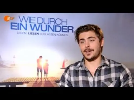 Zac Efron ''Leute Heute'' Interview