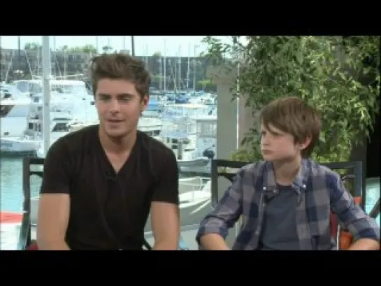 Zac Efron & Charlie Tahan Interview - Charlie St. Cloud