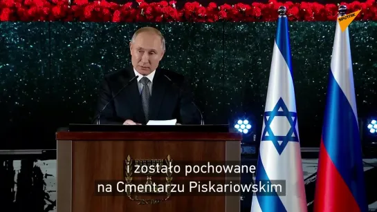 WŁADIMIR PUTIN NIE KRYŁ WZRUSZENIA W JEROZOLIMIE.