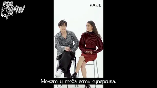 Vogue Ask с Марком (GOT7) и Яей [русс.саб]