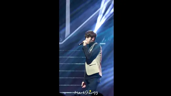 [FANCAM] 150131 Марк и Джексон - Silence (Фокус на Марка) @ Hong Kong Showcase