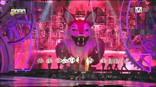 Ylvis - The Fox at 2013 MAMA