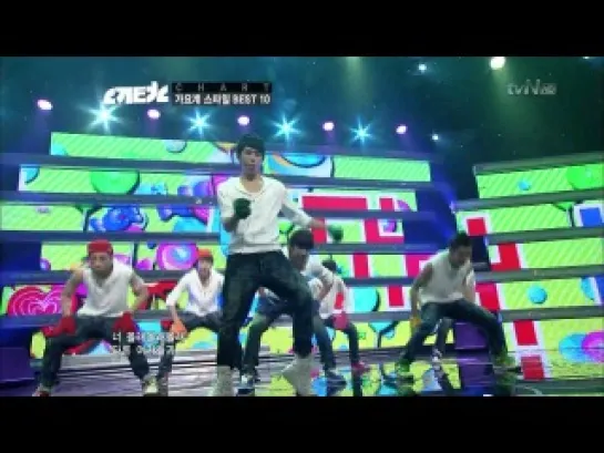 [100726] tvN «Newton»: infinite - Candy (H.O.T cover)