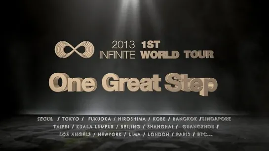 INFINITE 1st World Tour 'One Great Step' Teaser